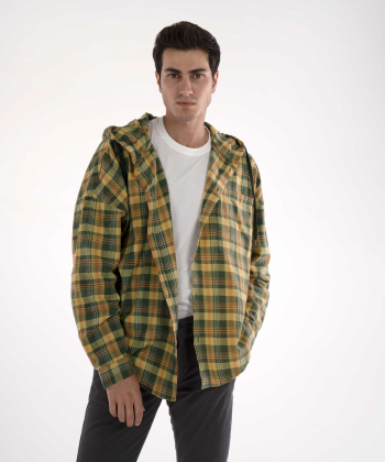 پیراهن چهارخانه مردانه جوتی جینز JootiJeans کد 04531033