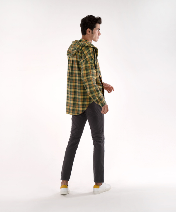 پیراهن چهارخانه مردانه جوتی جینز JootiJeans کد 04531033