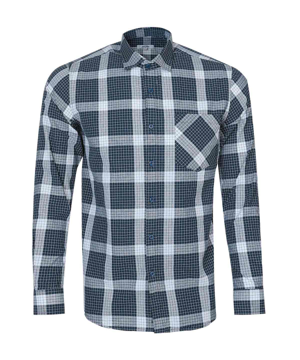 پیراهن چهارخانه مردانه جوتی جینز JootiJeans کد 11531108