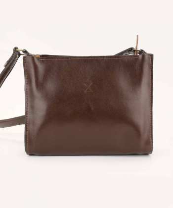 کیف دوشی زنانه چرم لانکا Lanka Leather مدل HB-28