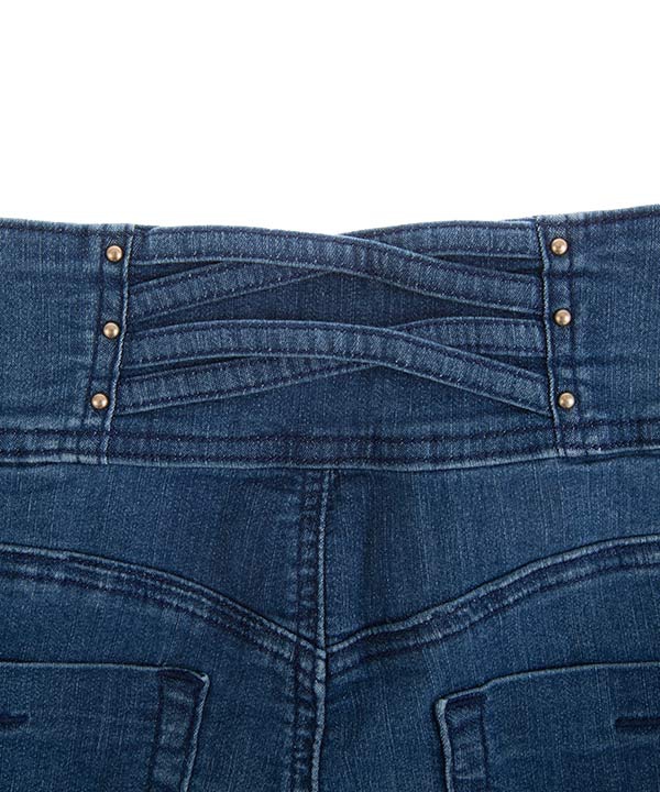 شلوار زنانه جین جذب کوتاه جین وست Jeanswest