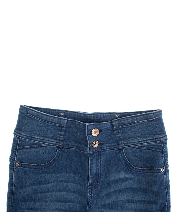 شلوار زنانه جین جذب کوتاه جین وست Jeanswest