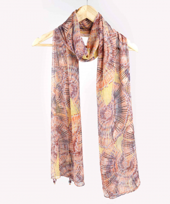 شال طرح دار زنانه جاستیفای Justify کد W0414181SC