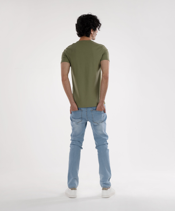 تیشرت یقه گرد مردانه کوتون Koton کد 0KAM14970OK