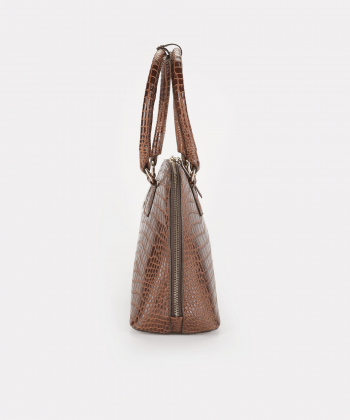 کیف دستی زنانه چرم طبیعی چرم مشهد Mashad Leather کد S5114