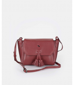 کیف دوشی زنانه چرم طبیعی چرم مشهد Mashad Leather مدل S0743