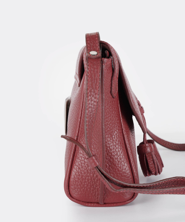 کیف دوشی زنانه چرم طبیعی چرم مشهد Mashad Leather مدل S0743