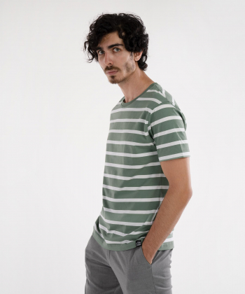 تیشرت یقه گرد مردانه جین وست Jeanswest کد 01173505
