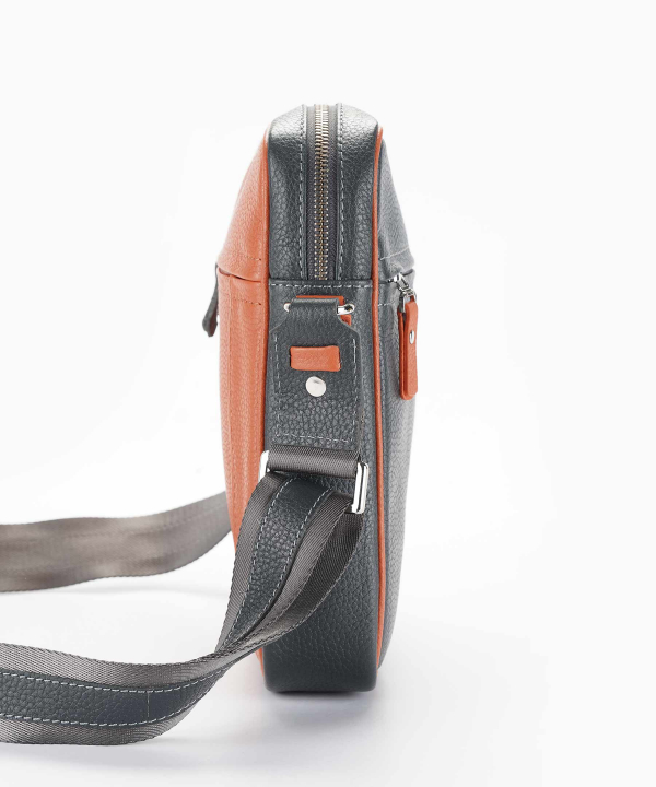 کیف دوشی چرم طبیعی چرم مشهد Mashad Leather مدل X5020