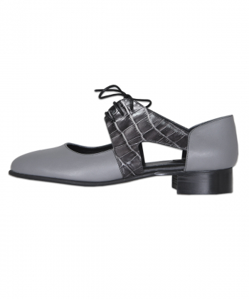 کفش زنانه چرم طبیعی شهر چرم Leather City کد SI003