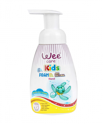 فوم شستشوی آنتی باکتریال دست کودک وی کر Wee Care حجم 200 میلی لیتر