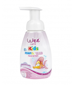 فوم شستشوی دست و صورت کودک وی کر Wee Care حجم 200 میلی لیتر