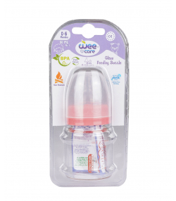 شیشه شیر پیرکس وی کر Wee Care حجم 60 میلی لیتر کد B302