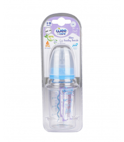 شیشه شیر پیرکس وی کر Wee Care حجم 120 میلی لیتر کد B303