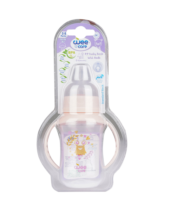 شیشه شیر وی کر Wee Care حجم 150 میلی لیتر کد B315