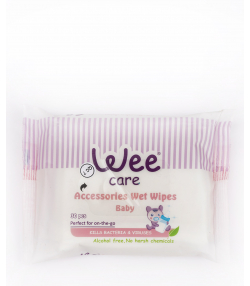 دستمال مرطوب پاک کننده ملزومات کودک وی کر Wee Care بسته 30 عددی