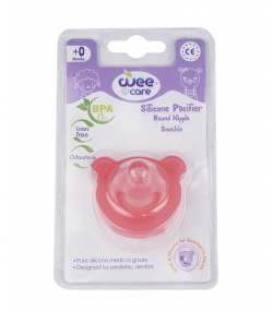 پستانک تمام سیلیکونی وی کر Wee Care کد P130