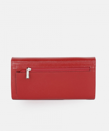 کیف پول زنانه چرم طبیعی چرم کروکو Croco Leather مدل کایلین