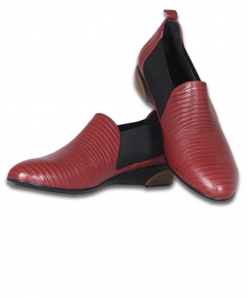 کفش زنانه چرم طبیعی شهر چرم Leather City کد SI007