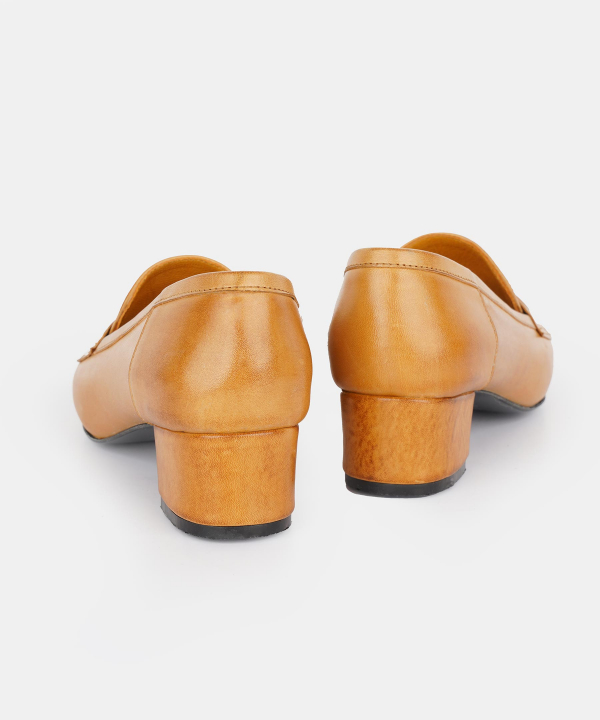 کفش چرم زنانه شیفر Shifer مدل 5355A