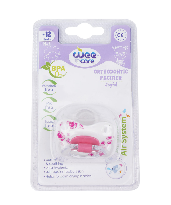 پستانک ارتودنسی وی کر Wee Care کد P123