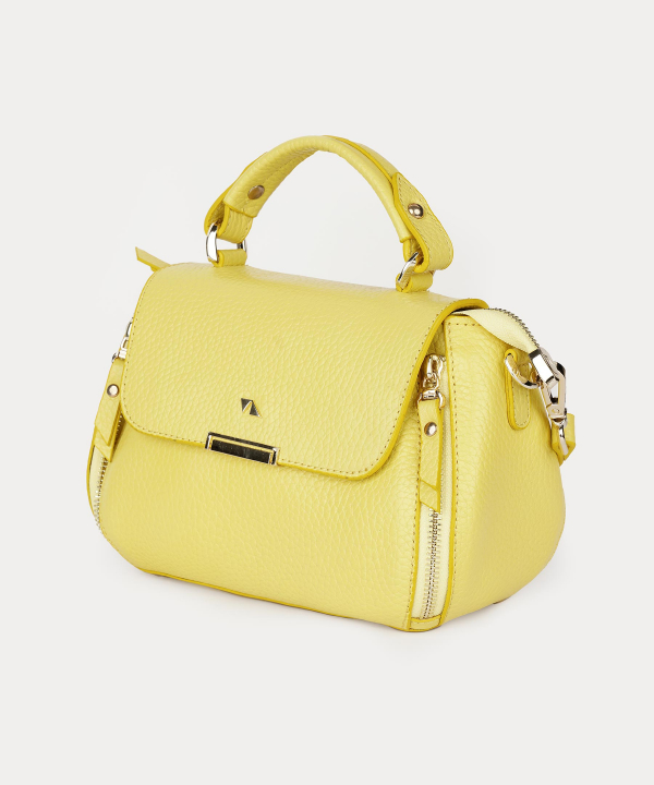 کیف دوشی زنانه چرم طبیعی چرم مشهد Mashad Leather مدل S5103