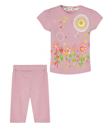 ست تیشرت و شلوارک دخترانه نونا Nona کد 221110118