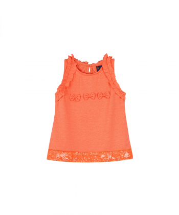 ست تاپ و شلوارک دخترانه برندس Brands کد Br31016