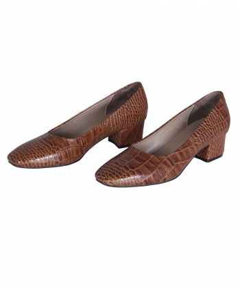 کفش زنانه چرم طبیعی شهر چرم Leather City کد PC0705