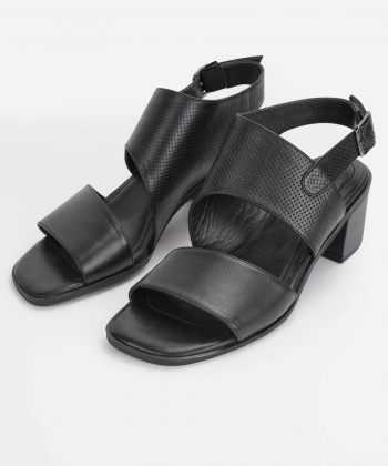 صندل زنانه چرم طبیعی مارال چرم Maralleather مدل پارلا