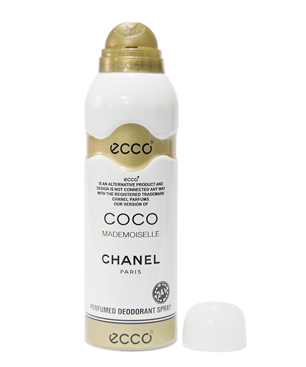 اسپری زنانه اکو مدل Chanel Coco Mademoiselle حجم 200 میلی لیتر