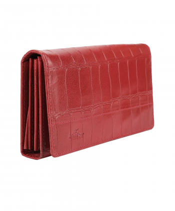 کیف پول زنانه چرم طبیعی شیفر Shifer مدل 8229B