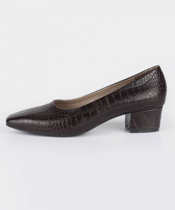 کفش زنانه چرم طبیعی شهر چرم Leather City کد PC0705