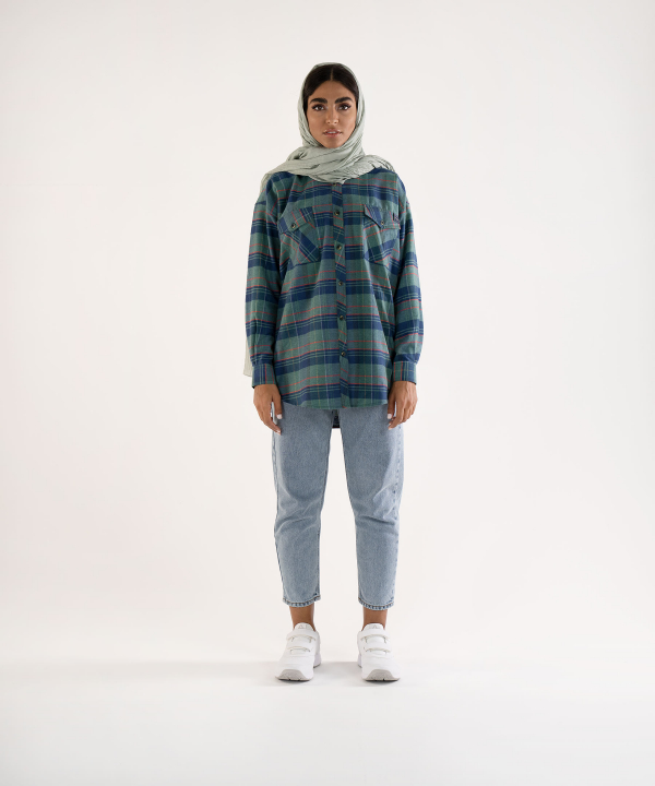 مانتو چهارخانه وینترهارت WinterHart کد W2036003SH