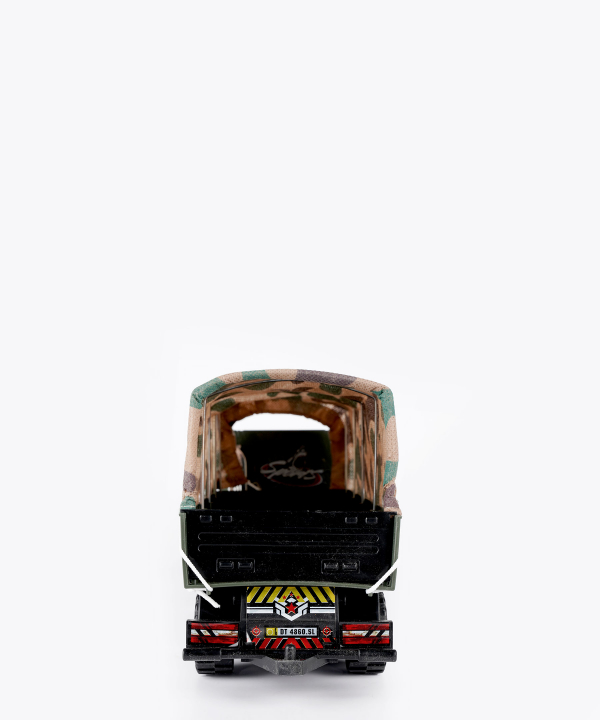 ماشین بازی کامیون ترانزیت جنگی درج توی Dorj Toy کد 1060-140003