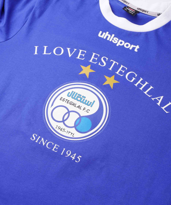 تیشرت هواداری استقلال آلشپرت Uhlsport کد MUH1356