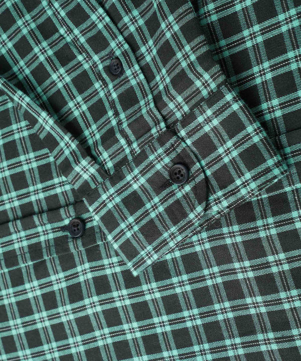 پیراهن چهارخانه مردانه جوتی جینز JootiJeans کد 11531057
