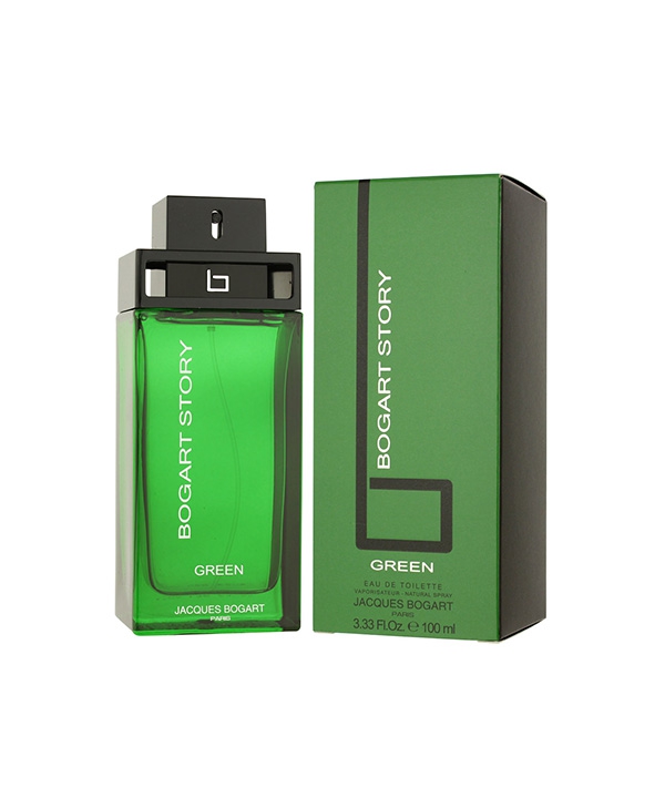 ادوتویلت مردانه ژاک بوگارت مدل Bogart Story Green حجم 100 میلی لیتر