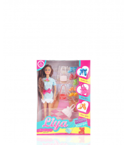 عروسک باربی با وسایل کی تویز Kitoys کد 2030-140003