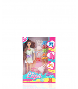عروسک باربی با وسایل کی تویز Kitoys کد 2030-140003