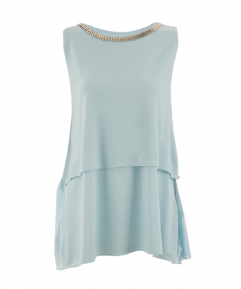 تاپ یقه زنجیری زنانه سیاوود