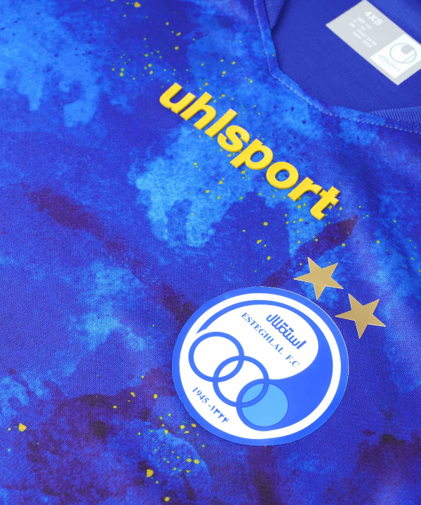 تیشرت ورزشی پسرانه آلشپرت Uhlsport طرح استقلال کد MUH706