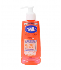 ژل شستشوی صورت هلو فرش Hello Fresh مناسب پوست های چرب و آکنه دار حجم 200 میلی لیتر
