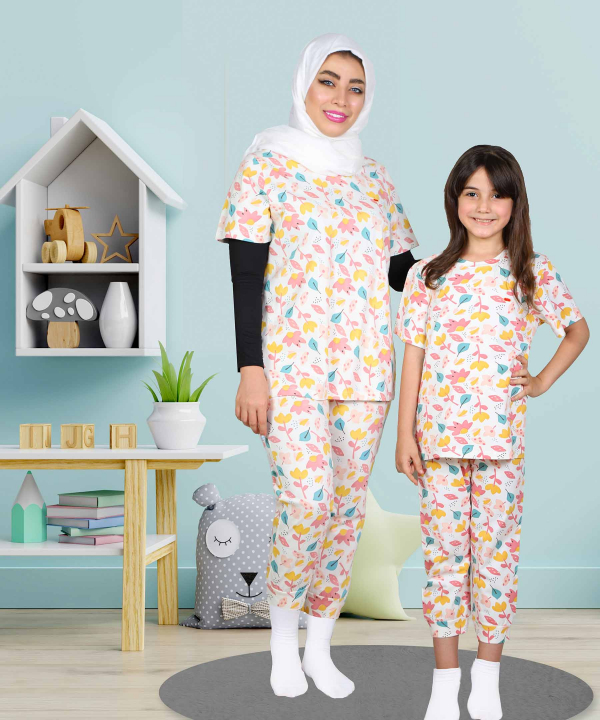 ست تیشرت و شلوار راحتی دخترانه مادر Madar مدل Rosie