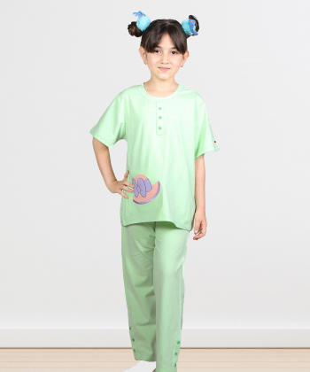 ست تیشرت و شلوار راحتی دخترانه مادر Madar مدل Ayla