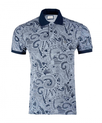 پولوشرت طرح دار مردانه ال آر سی LRC کد 121301