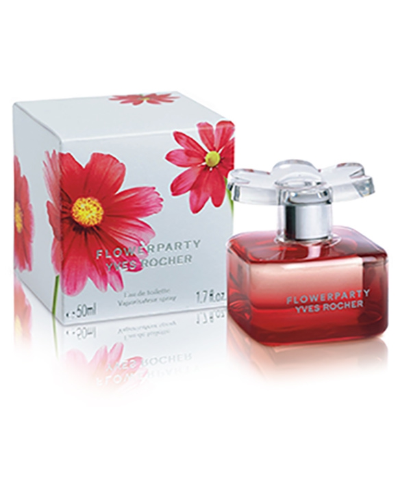 ادوتویلت زنانه ایوروشه مدل Flower Party حجم 50 میلی لیتر