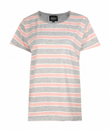 تیشرت یقه گرد زنانه سوپردرای Superdry کد W10S10106C