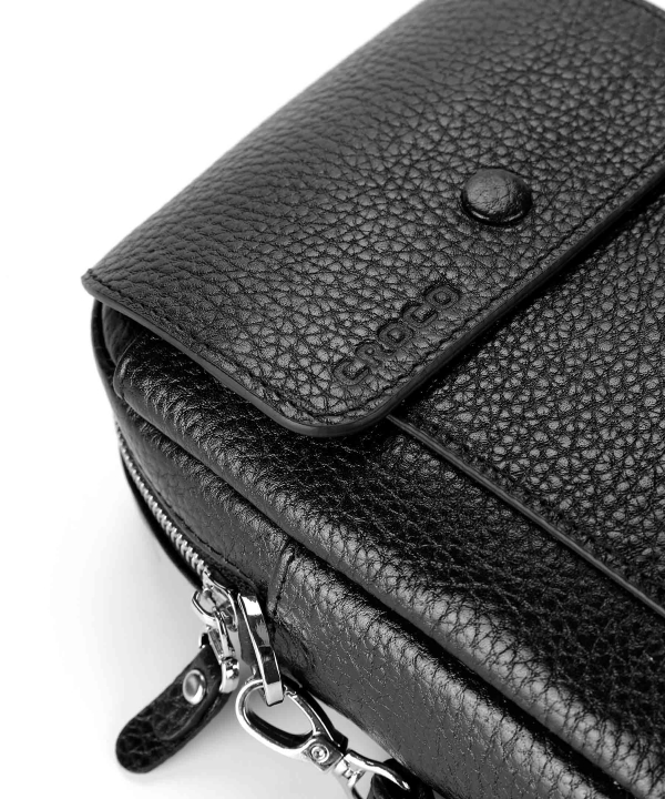 کیف دوشی زنانه چرم کروکو Croco Leather مدل استیون