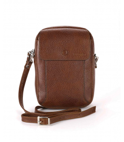 کیف دوشی چرم طبیعی زنانه چرم کروکو Croco Leather مدل استیون